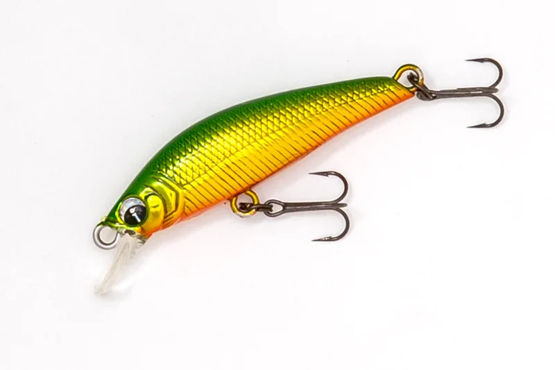 Vobleris iJet Link little jet 2.3g (Sinking) – col.85 GoldGreenOrangeBelly