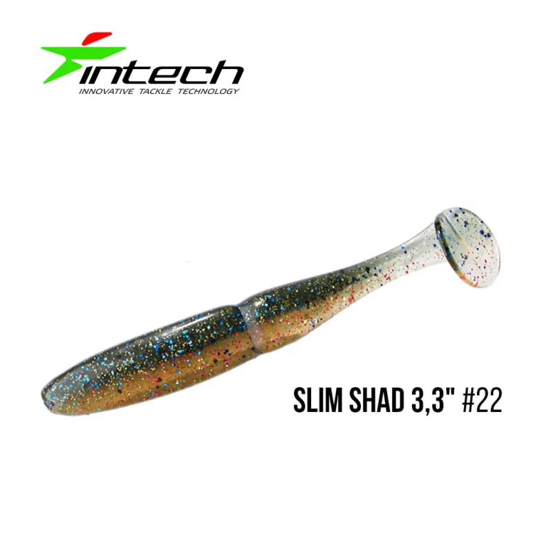 Intech Slim Shad 3,3″ (7 vnt. pak.) – #22