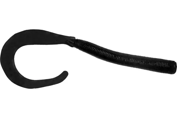 Silikoninis masalas LureMax LOMBRIZA 4”/9,5cm – 006 Black