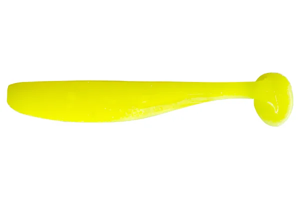 Silikoninis masalas LureMax SLIM SHAD – 001 Chartreuse