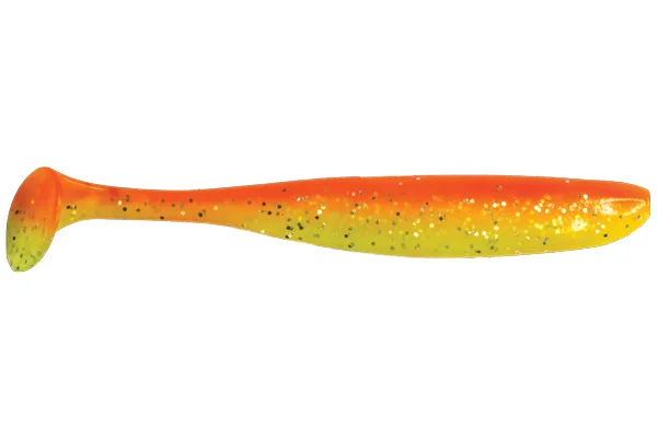 Silikoninis masalas LureMax SLIM SHAD – 008 Fire Carrot
