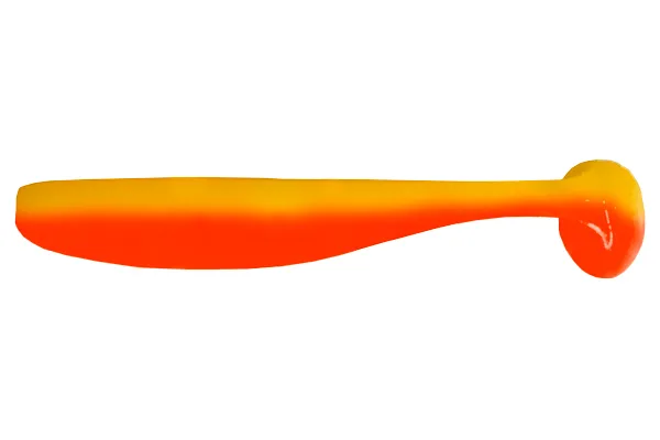 Silikoninis masalas LureMax SLIM SHAD – 026 Candy Corn