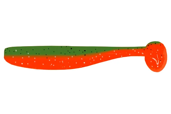 Silikoninis masalas LureMax SLIM SHAD – 014 Tomato Green