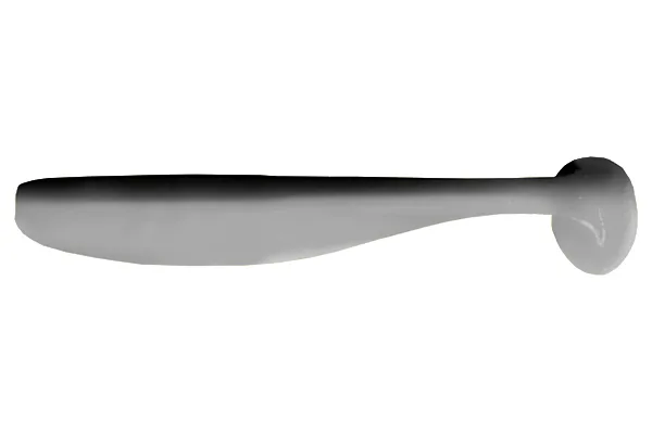 Silikoninis masalas LureMax SLIM SHAD – Black Shad