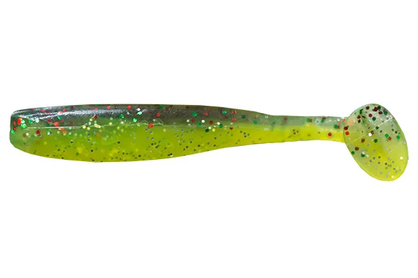 Silikoninis masalas LureMax SLIM SHAD – 011 Smokey Mustard
