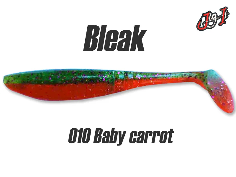 Silikoninis masalas Jig It Bleak – color. 010 Baby Carrot