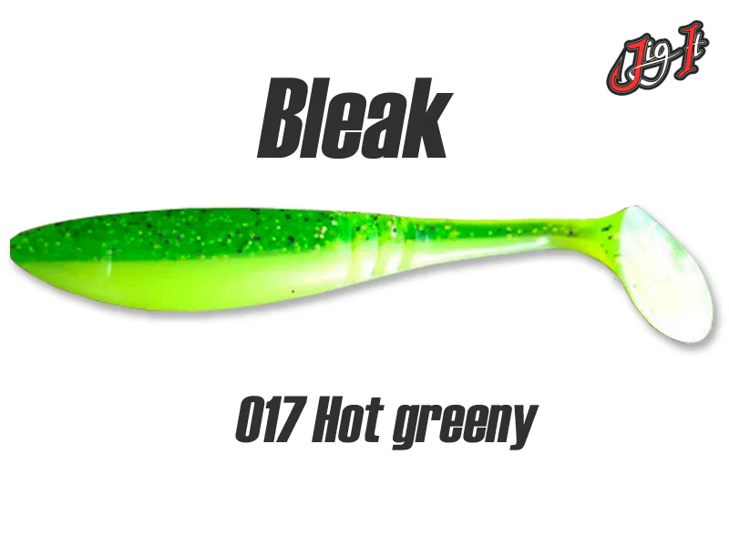 Silikoninis masalas Jig It Bleak – color. 017 Hot Greeny (Garlic)