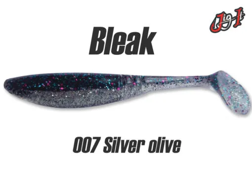 Silikoninis masalas Jig It Bleak – color. 007 Silver Olive