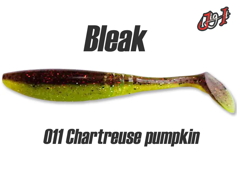 Silikoninis masalas Jig It Bleak – color. 011 Chartreuse Pumpkin