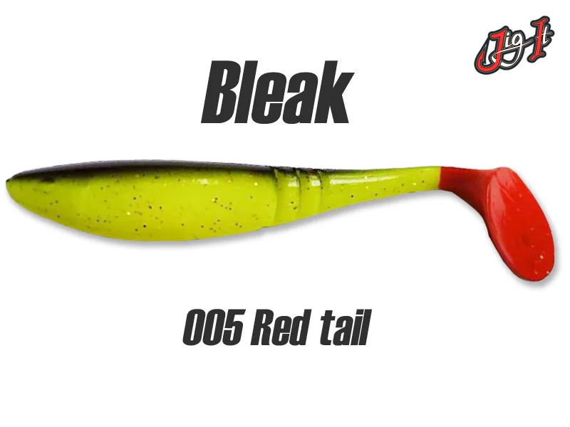 Silikoninis masalas Jig It Bleak – color. 005 Red Tail