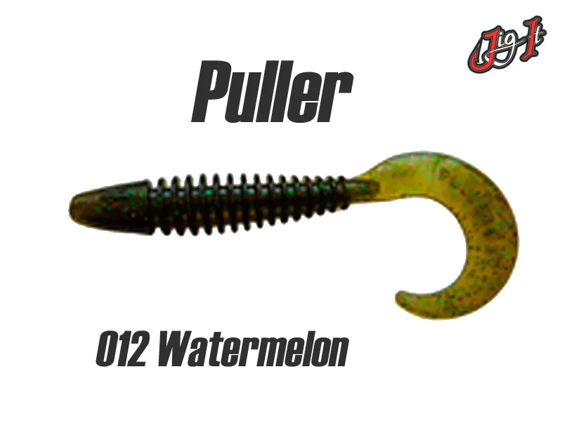 Silikoninis masalas Jig It Puller – col. 012 Watermelon
