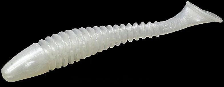 Silikoninis masalas Jig It Snoop – col. 008 White Pearl