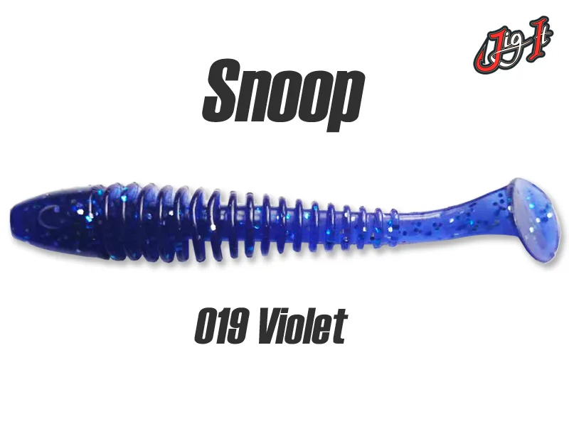 Silikoninis masalas Jig It Snoop – col. 019 Violet