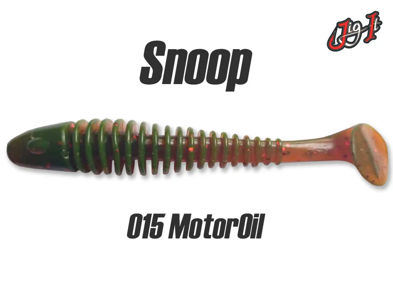 Silikoninis masalas Jig It Snoop – col. 015 MotorOil