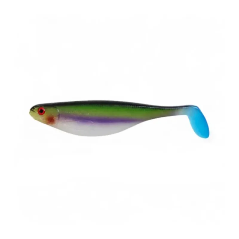 Silikoninis masalas Pro FL PikeTeez 12 cm 16 g – Green Blue Pearl