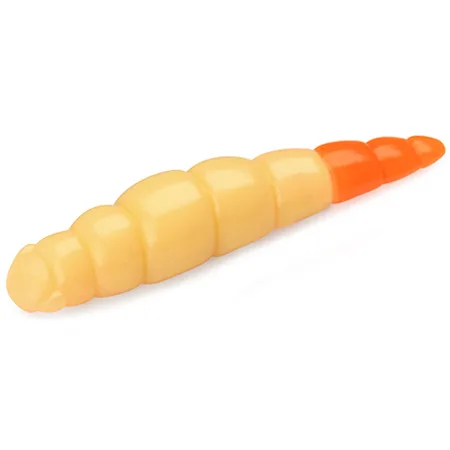 Silikoninis masalas Fishup Yochu 1.7″ cheese taste (8 vnt.) – #135 - Cheese/Hot Orange, cheese taste