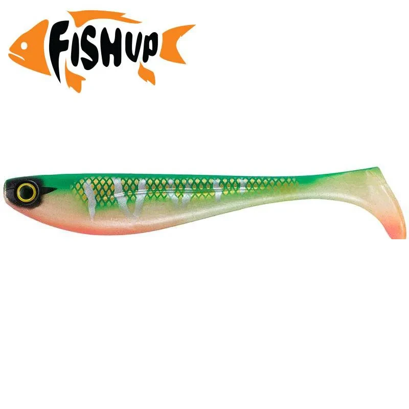 Silikoninis masalas FishUp Wizzle Shad – #351 - Silver Tiger