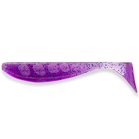 Silikoninis masalas FishUp Wizzle Shad – #014 - Violet/Blue