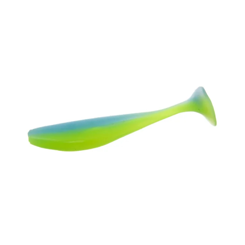 Silikoninis masalas FishUp Wizzle Shad – #206 - Sky/Chartreuse