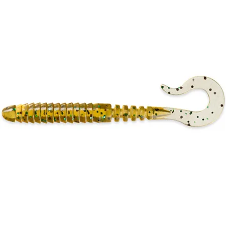 Silikoninis masalas FishUp Vipo – #036 - Caramel/Green & Black