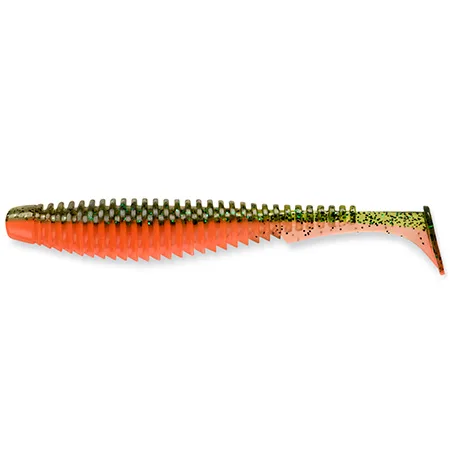Silikoninis masalas FishUp U-Shad – #205 - Watermelon/Orange