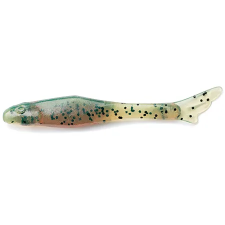 Silikoninis masalas Fishup Tiny 1.5″ (12 vnt.) – #017 - Motor Oil Pepper