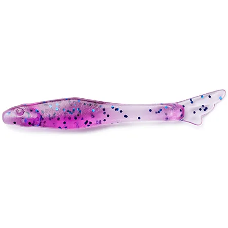 Silikoninis masalas Fishup Tiny 1.5″ (12 vnt.) – #014 - Violet/Blue