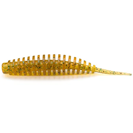 Silikoninis masalas FishUp Tanta – #036 - Caramel/Green & Black