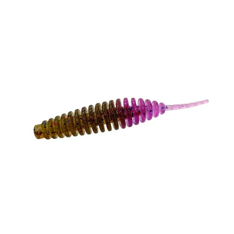Silikoninis masalas FishUp Tanta – #249 - Green Pumpkin/Violet