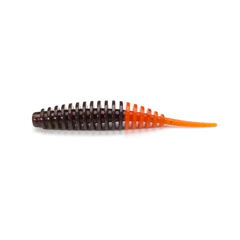 Silikoninis masalas FishUp Tanta – #244 - Pumpkin Brown/Orange