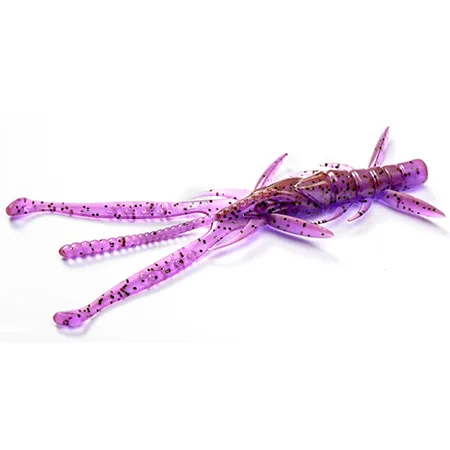Silikoninis masalas FishUp Shrimp – #016 - Lox/Green & Black
