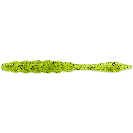 Silikoninis masalas FishUp Scaly Fat – #055 - Chartreuse/Black