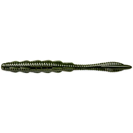 Silikoninis masalas Fishup Scaly 2.8″ crawfish taste (10 vnt.) – #110 - Dark Olive CRAWFISH taste