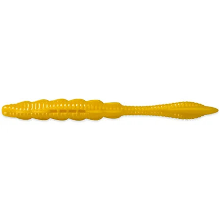 Silikoninis masalas Fishup Scaly 2.8″ cheese taste (10 vnt.) – #103 - Yellow Cheese taste