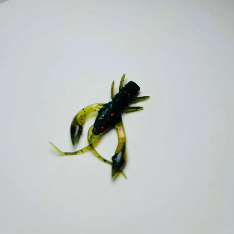 Silikoninis masalas FishUp Real Craw – #017 - Motor Oil /Red LT-02