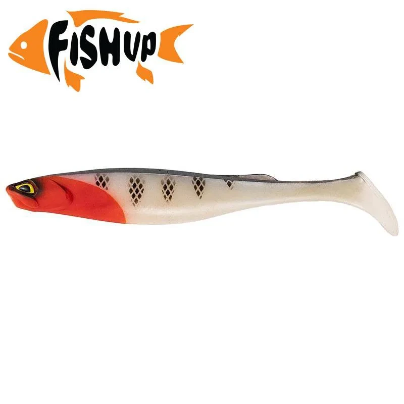 Silikoninis masalas FishUp RAM Shad – #357 - Red Head
