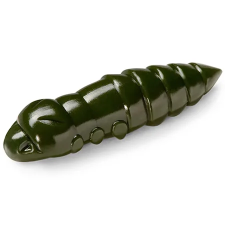 Silikoninis masalas FishUp Pupa Crawfish – #110 - Dark Olive CRAWFISH taste!