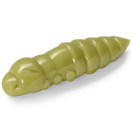 Silikoninis masalas FishUp Pupa Cheese – #109 - Light Olive, cheese taste