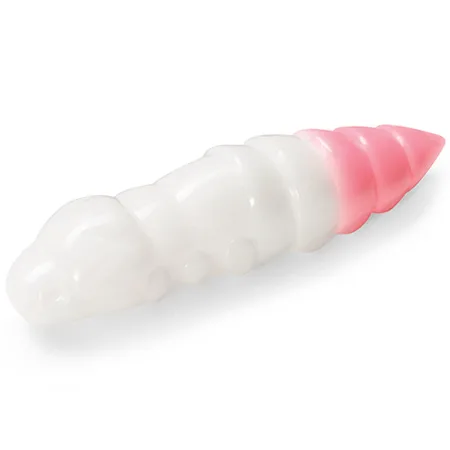 Silikoninis masalas FishUp Pupa Cheese – #132 - White/Bubble Gum, cheese taste