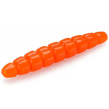 Silikoninis masalas Fishup Morio 1.2″ cheese taste (12 vnt.) – #113 - Hot Orange, cheese taste