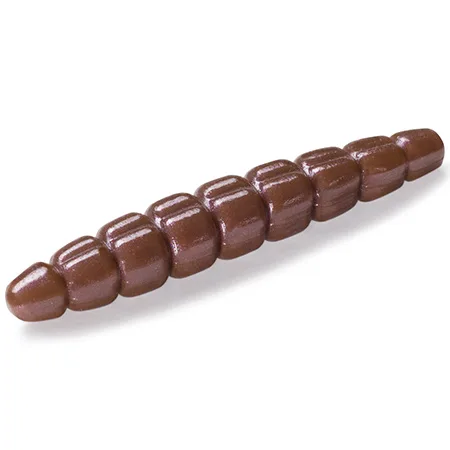 Silikoninis masalas Fishup Morio 1.2″ crawfish taste (12 vnt.) – #106 - Earthworm CRAWFISH taste