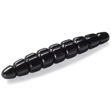 Silikoninis masalas Fishup Morio 1.2″ crawfish taste (12 vnt.) – #101 - Black CRAWFISH taste