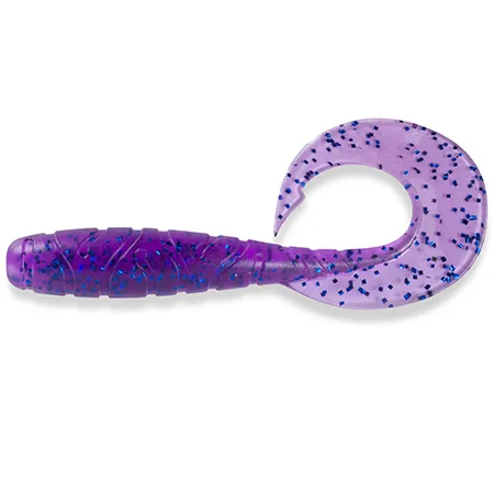 Silikoninis masalas FishUp Mighty Grub – #014 - Violet/Blue
