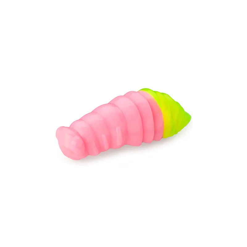 Silikoninis masalas Fishup Maya 1.4″ cheese taste (8 vnt.) – #133 - Bubble Gum/Hot Chartreuse, cheese taste