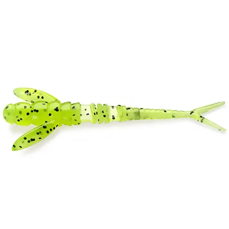FishUp Flit silikoninis masalas – #055 - Chartreuse/Black