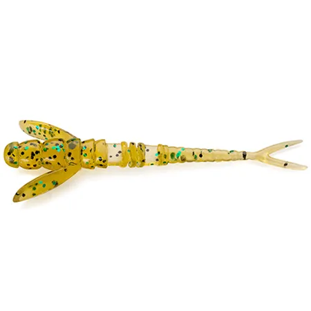 FishUp Flit silikoninis masalas – #036 - Caramel/Green & Black
