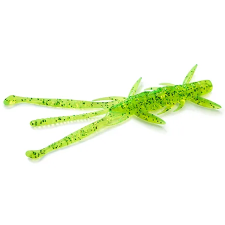 Silikoninis masalas FishUp Shrimp – #026 - Flo Chartreuse/Green
