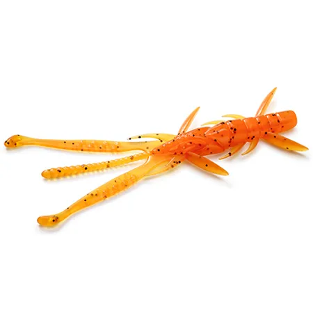 Silikoninis masalas FishUp Shrimp – #049 - Orange Pumpkin/Black