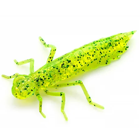 Silikoninis masalas FishUp Dragonfly – #026 - Flo Chartreuse/Green