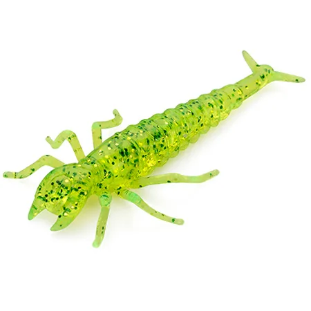 Silikoninis masalas Fishup Diving Bug 2″ (8 vnt.) – #026 - Flo Chartreuse/Green